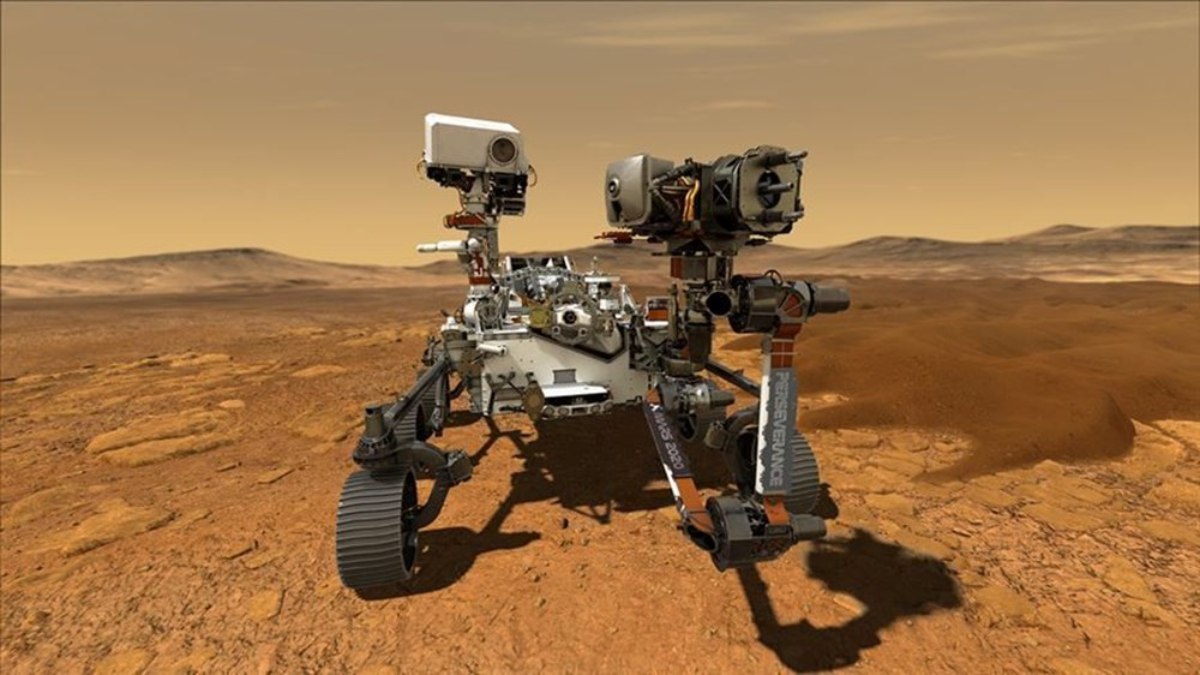 Mars’ta insan yüzüne benzeyen bir kaya keşfedildi